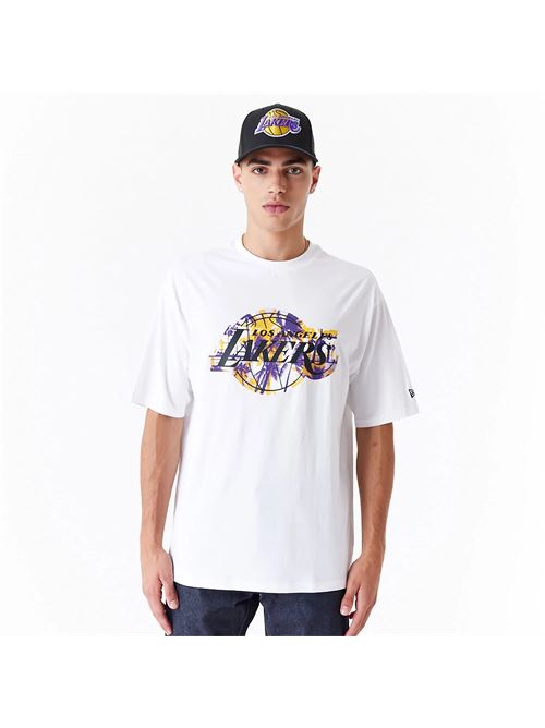 NewEra t-shirt Lakers OS NewEra | 60502657LOSLAK OS FLOWER LOGO